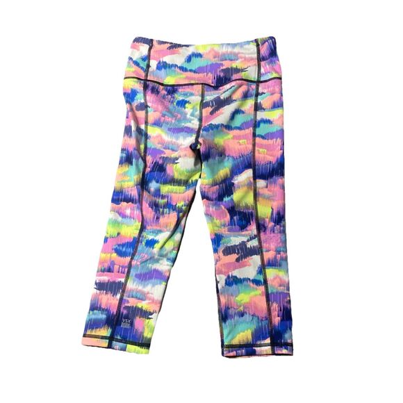Victoria’s Secret VSX Sport Capri Pants Multicolor Stretch Athletic XS‎ - Picture 1 of 4